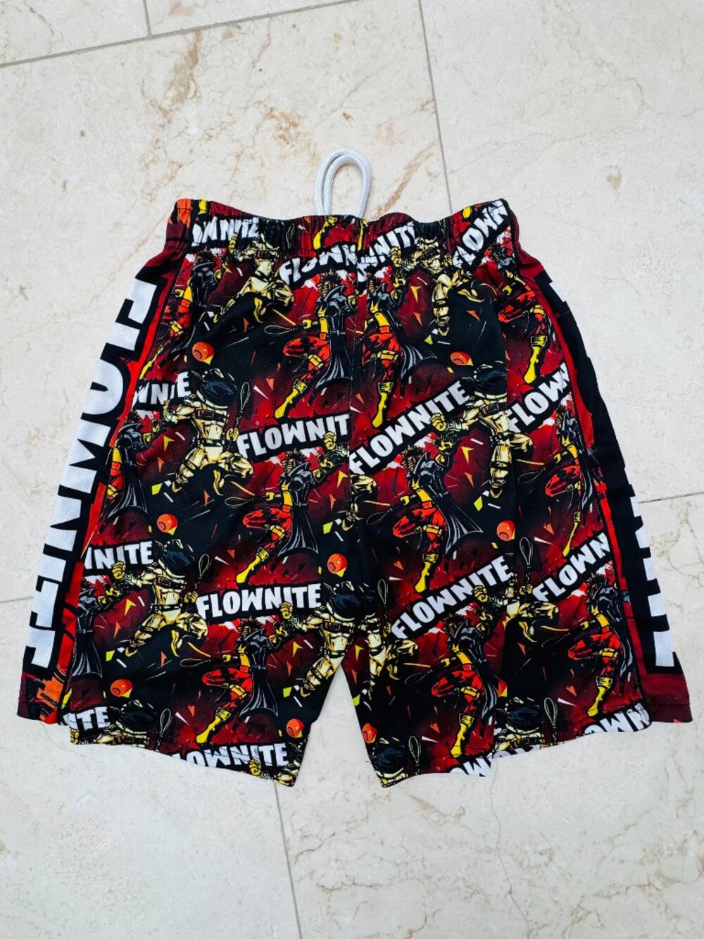 Boys Flow Society Fortnite Lacrosse Shorts Sz L